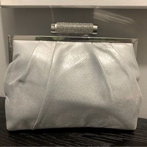 Silver Clutch bag